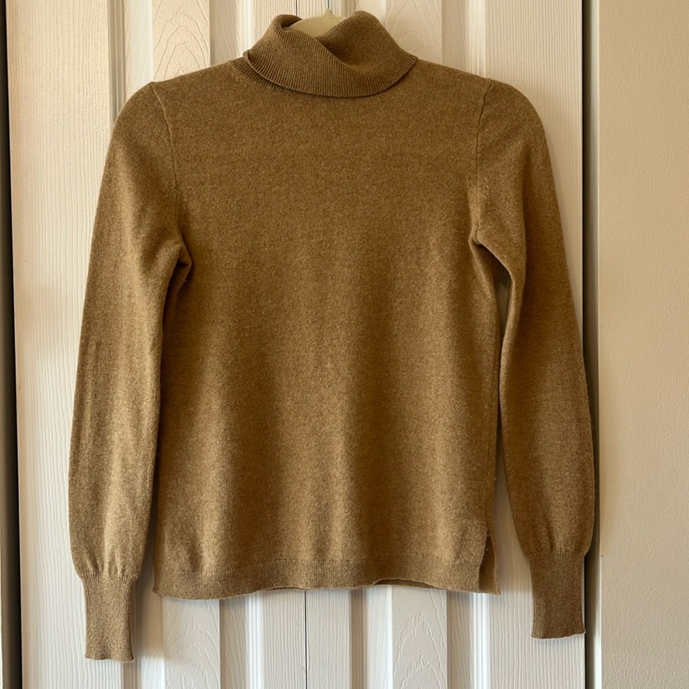 J. Crew Cashmere Turtleneck Sweater
